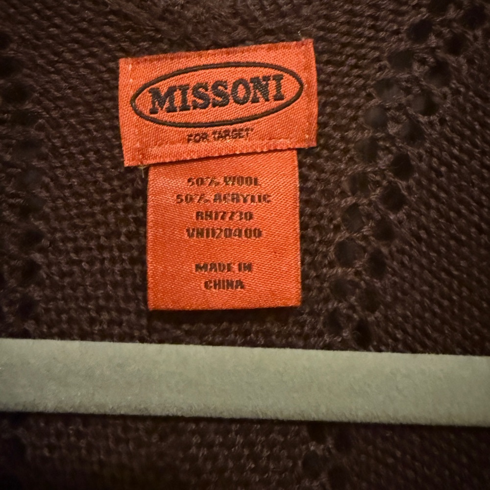 Missoni for Target Ruana Chevron Open Poncho | OS - Picture 5 of 5